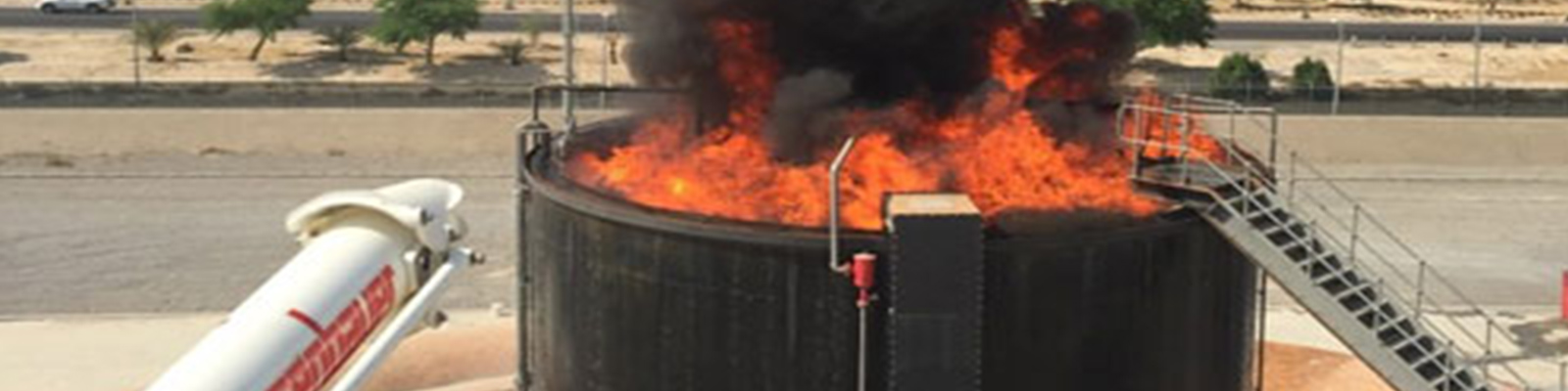 Fire Simulator for oil and gas fire