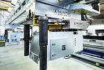 Numtec Revolving Head Stempelmaschine für Brammen, Vorblöcke Alpine Metal Tech