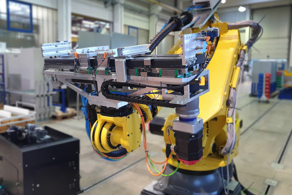 Automated leak test line for battery trays