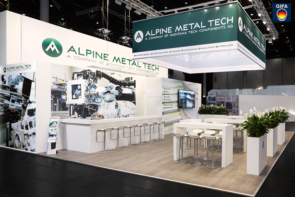 Booth at GIFA Alpine Metal Tech