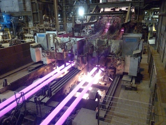 Brennschneidmaschine GEGA bei BENTELER