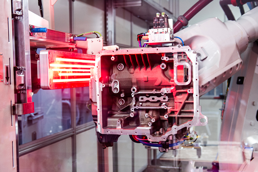 Optical inspection system for e-drive housings