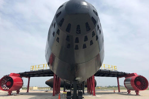 AMT Simulation Großraumflugzeug Feuer- & Löschsimulator Alpine Metal Tech