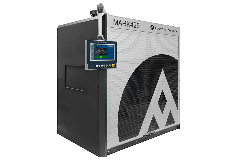 MARK425 激光打标 | Alpine Metal Tech MARK425 数据矩阵激光打标 | Alpine Metal Tech