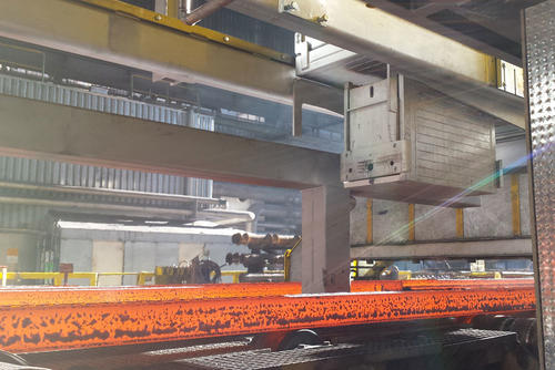 Numtec Revolving Head Stempelmaschine für Brammen, Vorblöcke Alpine Metal Tech