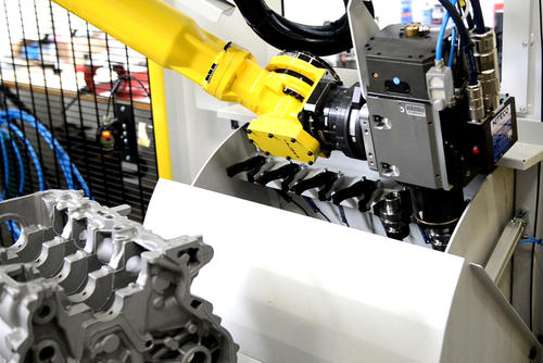 Alpine Metal Tech - Advanced Technology - Automated Deburring of Castings