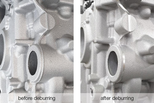 Alpine Metal Tech - Advanced Technology - Automated Deburring of Castings