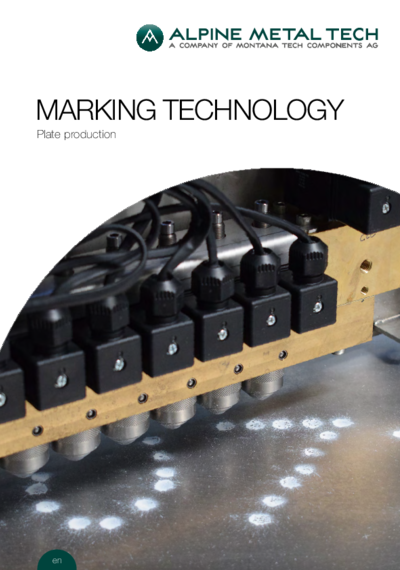 Markiertechnologie Blech Produktion