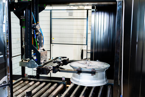 ABV300 Inline sprue drilling machine | NUMTEC | Automotive | Alpine Metal Tech