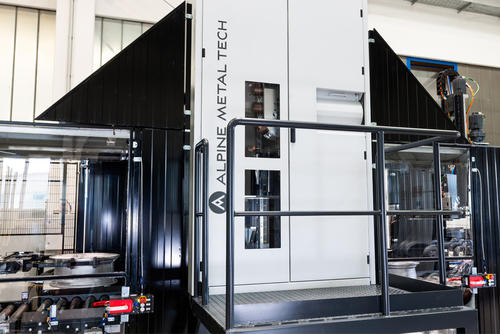 ABV300 Inline sprue drilling machine | NUMTEC | Automotive | Alpine Metal Tech