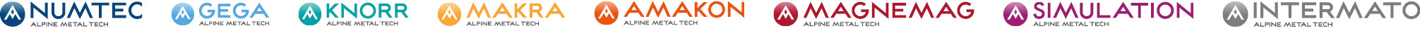 Alpine Metal Tech_Brands_Numtec_Gega_Knorr_Makra_Amakon_Magnemag_Simulation_Intermato
