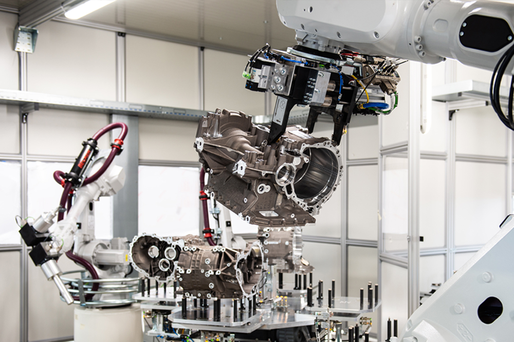 Optical inspection system for e-drive housings