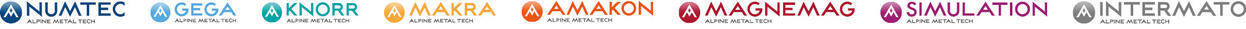 Alpine Metal Tech_Brands_Numtec_Gega_Knorr_Makra_Amakon_Magnemag_Simulation_Intermato