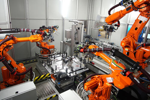 Alpine Metal Tech - Advanced Technology - OIS Optical Inspection System Optische Prüfung von Aliminiumgussbauteilen