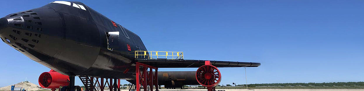 Aircraft fire simulator