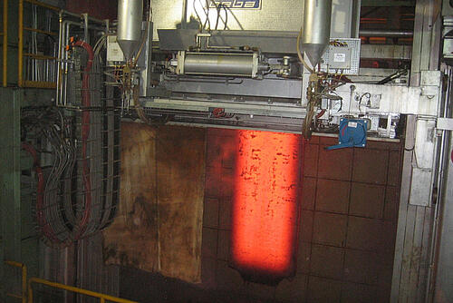 Gega SVM – Vertikale Strangbrennschneidmaschine / Flachprodukte Alpine Metal Tech