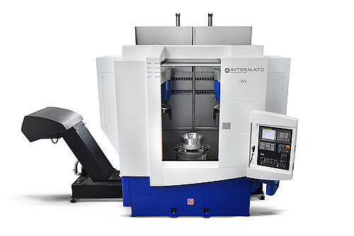 JW-T4sp - Vertical CNC Lathe | Alpine Metal Tech | Automotive | INTERMATO INTERMATO JW-T4sp CNC Vertical Lathe without pallet change table