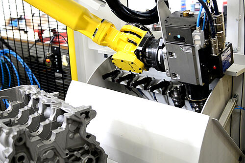Alpine Metal Tech - Advanced Technology - Automated Deburring of Castings