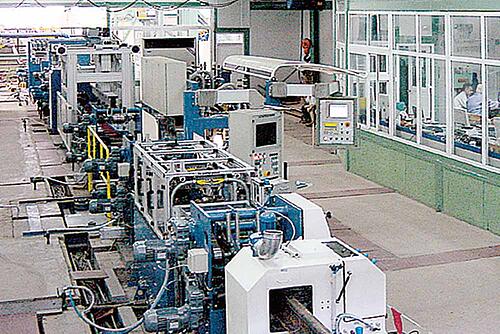 Knorr Inspection Line Alpine Metal Tech Integrierte Prüflinie für Schienen, Knüppel, Profile