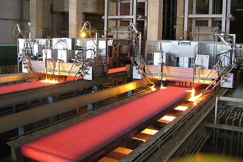 Gega Schneidemaschinen für Brammen Alpine Metal Tech