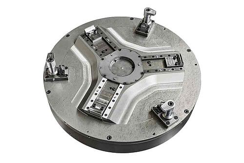 Spanntechnik OP1 | CS112 - Modular Plate Chuck | Alpine Metal Tech | Automotive | MAKRA Makra Spanntechnik - OP1 - 1-Zoll-Spannfutter Alpine Metal Tech