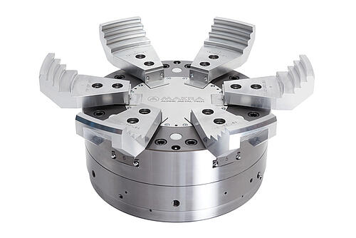 MAKRA Workholding OP2 CS223 - Automatic Jaw Chuck – clamping system with changeable jaws