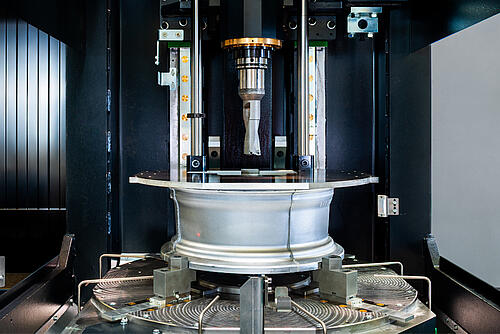 ABV300 Inline sprue drilling machine | NUMTEC | Automotive | Alpine Metal Tech