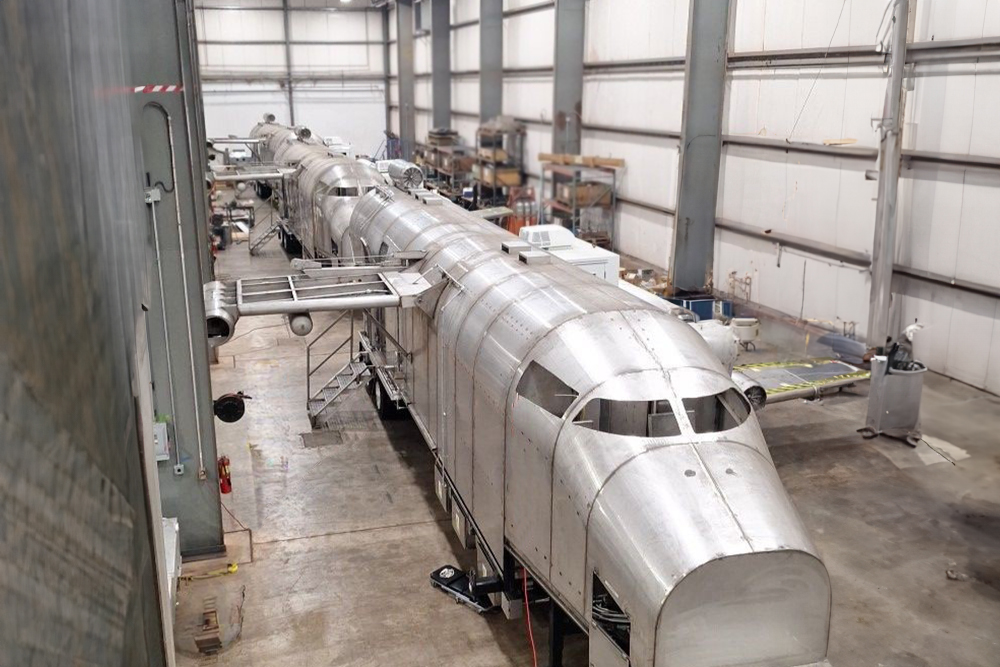 SIMULATION Mobile Aircraft Fire Training Device