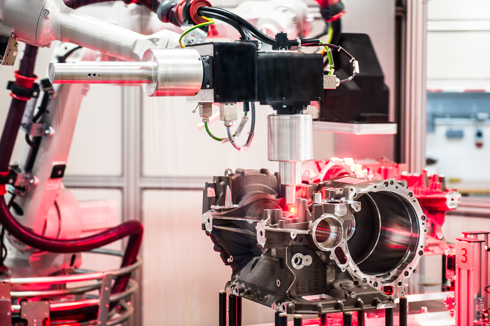 Optical inspection system for e-drive housings