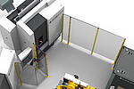 Alpine Metal Tech Robot Cell - Safety Fence