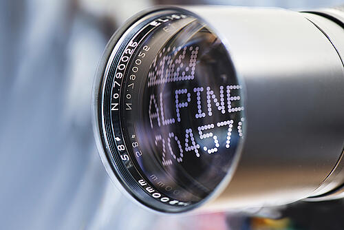Alpine Metal Tech - Advanced Technology - Reading Systems Vision System