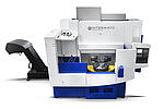 立车 JW-T4 系列 | Alpine Metal Tech | Automotive | INTERMATO INTERMATO JW-T4 CNC Vertical Lathe with pallet change table