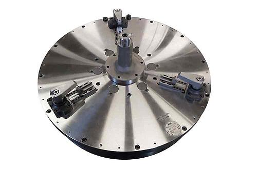 工装夹具 OP2 | CS211 — 模块化夹爪卡盘—可手动调整的夹紧装置 | Alpine Metal Tech | 汽车 | INTERMATO INTERMATO Workholding OP2 CS211 - Modular Finger Chuck – manually adjustable clamping device