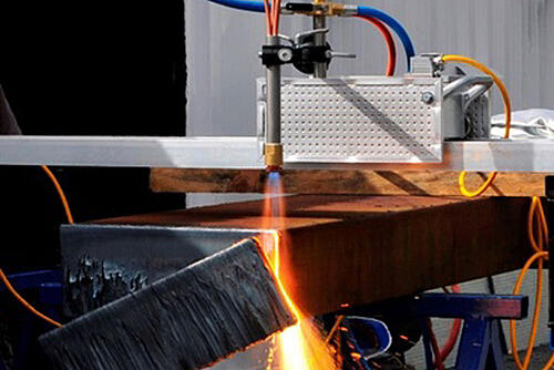 Gega CORTI - Mobile Brennschneidmaschine Alpine Metal Tech
