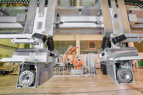 Numtec Revolving Head Stempelmaschine für Brammen, Vorblöcke Alpine Metal Tech