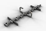 Amakon Förderketten Alpine Metal Tech