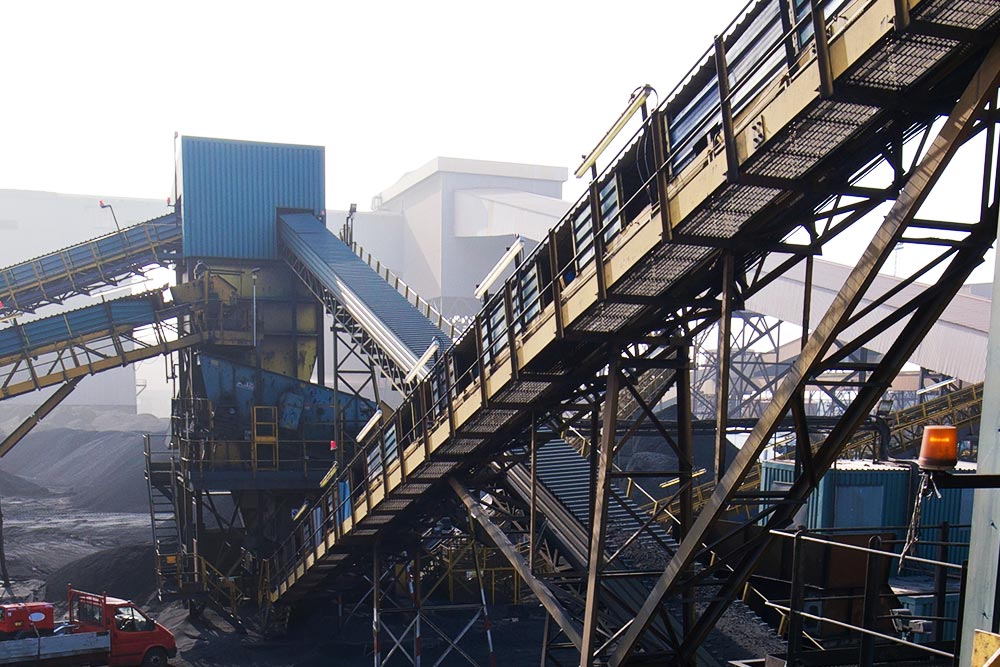 Kohleförderanlage