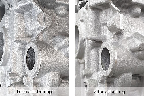 Alpine Metal Tech - Advanced Technology - Automated Deburring of Castings