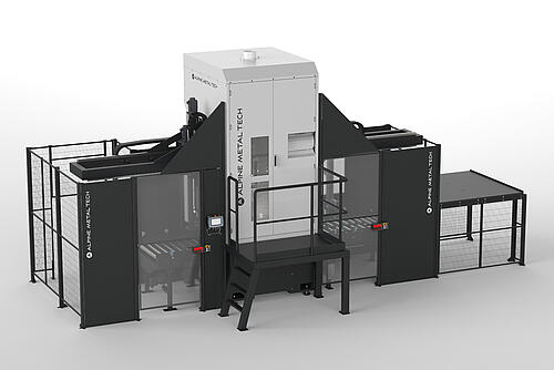 ABV300 - Inline-Angusszapfen-Bohrmaschine | Alpine Metal Tech | Automotive | NUMTEC
